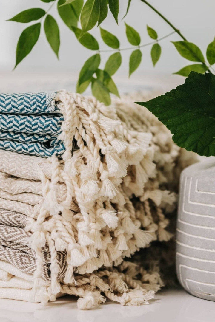 Serviette pour le corps - Hasir - Bleu - Pokoloko