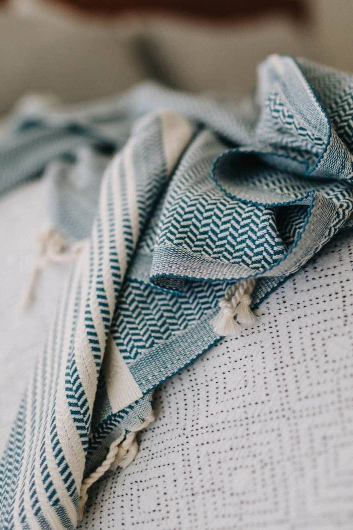Serviette pour le corps - Hasir - Bleu - Pokoloko