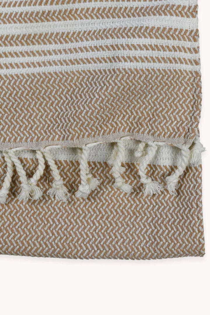 Serviette pour le corps - Hasir - Sable - Pokoloko