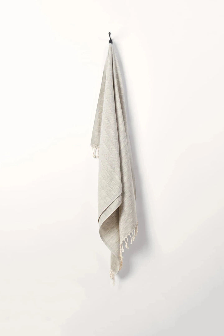Serviette pour le corps - Isabelle - Grise - Pokoloko