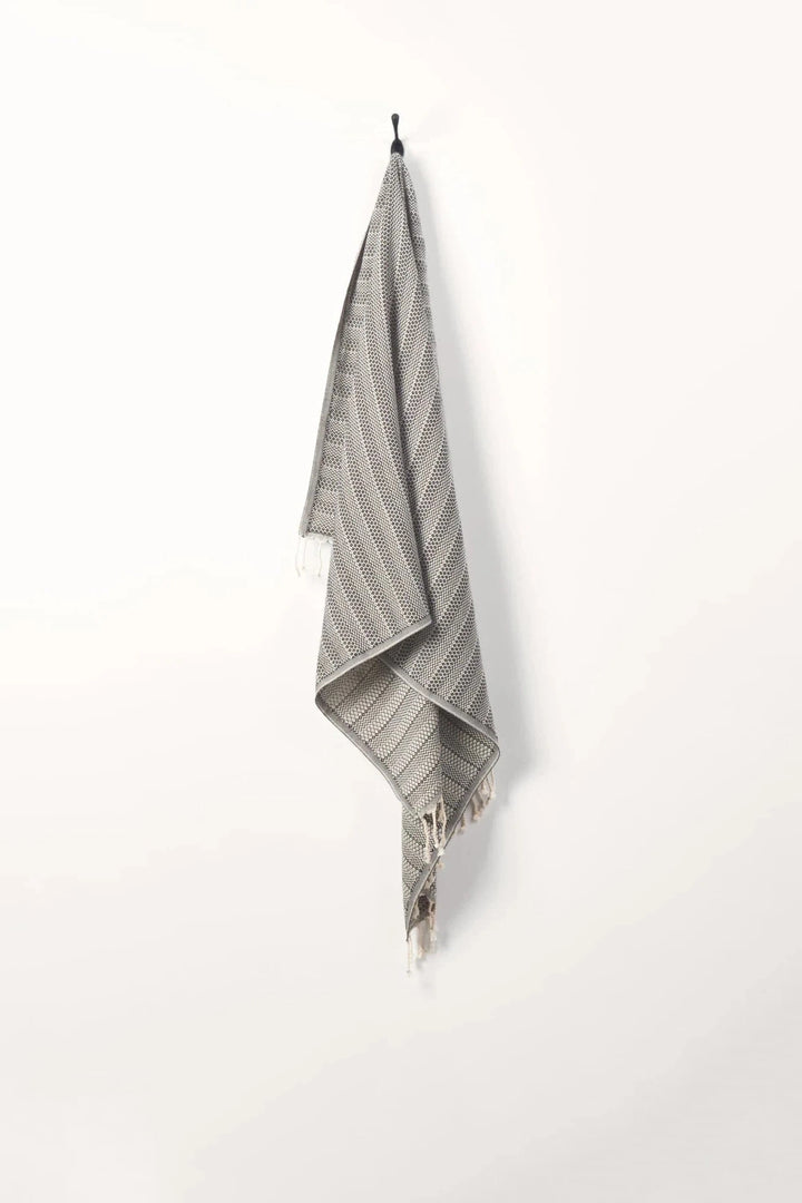 Serviette pour le corps - Isabelle - Noire - Pokoloko
