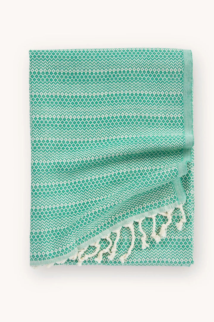 Serviette pour le corps - Isabelle - Verte - Pokoloko