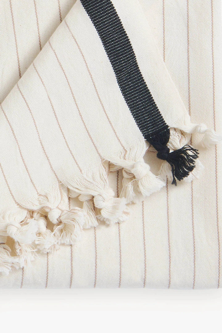 Serviette pour le corps - Kaya - Noir & crème - Pokoloko