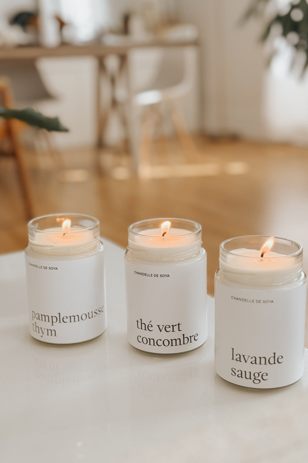 TRIO CHANDELLES DE SOYA - Coups de coeur - 314 ml