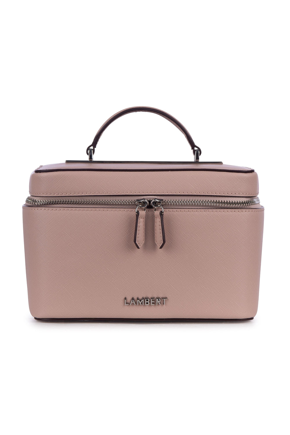 Trousse en cuir vegan - Lambert - BELLA - Mystic pink