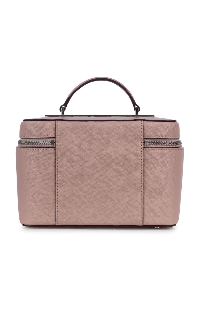 Trousse en cuir vegan - Lambert - BELLA - Mystic pink