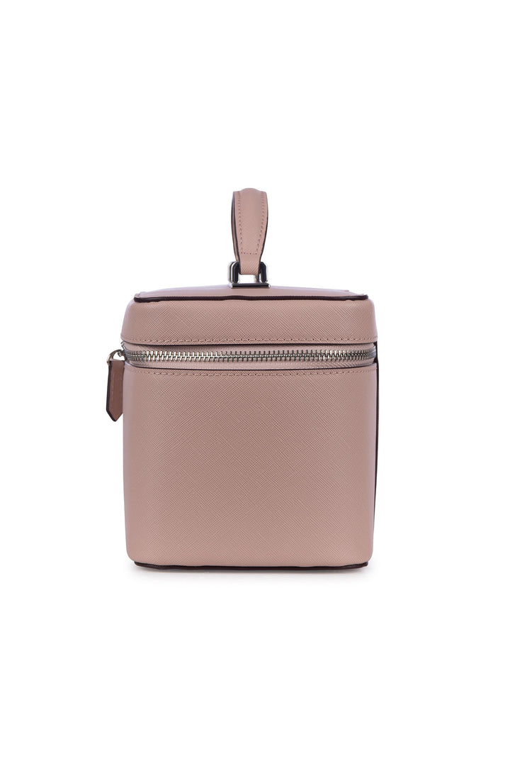 Trousse en cuir vegan - Lambert - BELLA - Mystic pink