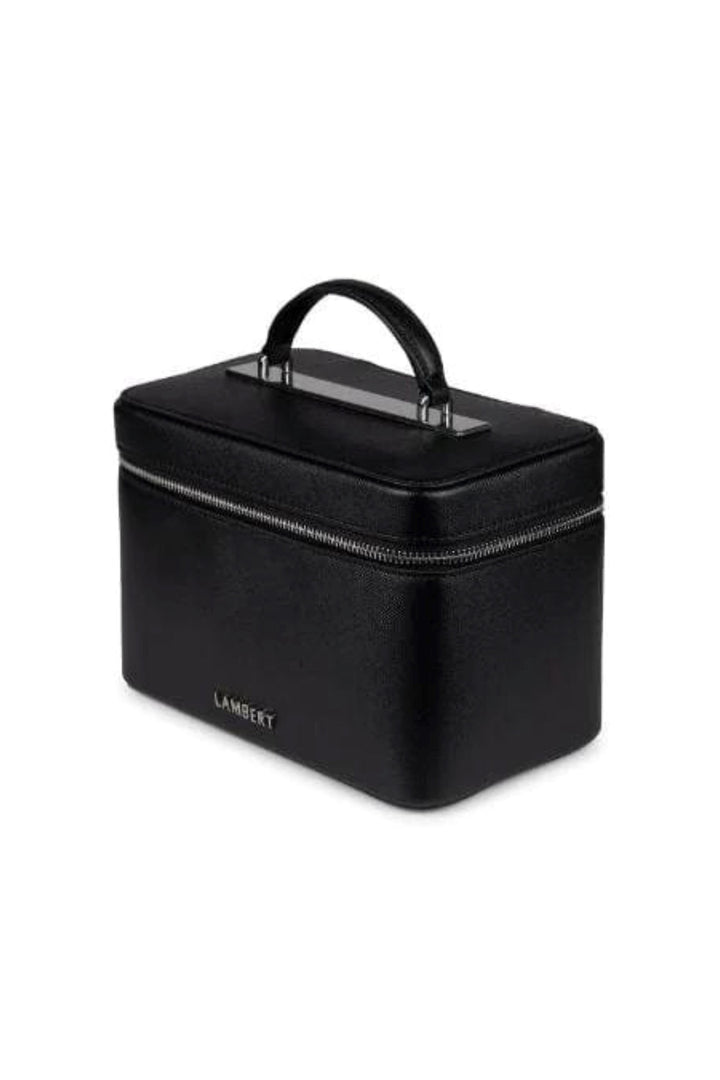 Trousse en cuir vegan - Lambert - BELLA - Noir
