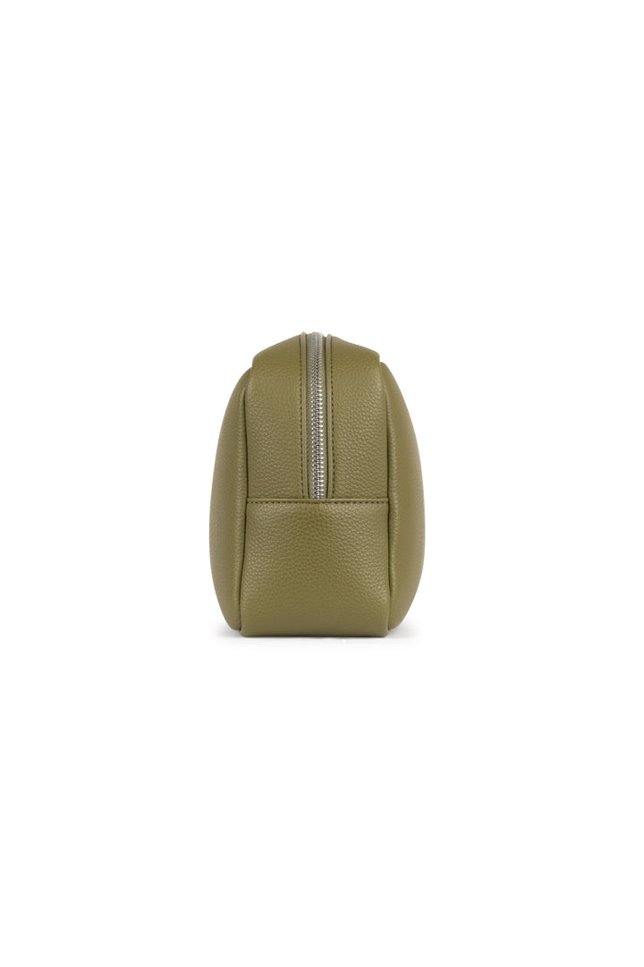 Trousse en cuir vegan - Lambert - ZOE - Olive
