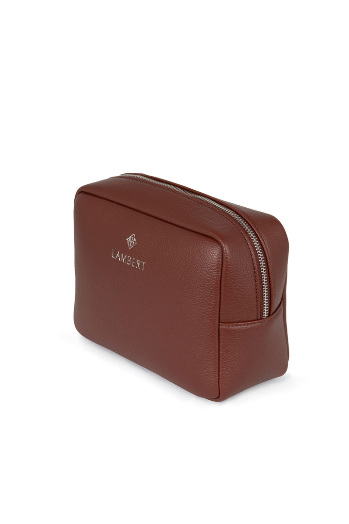 Trousse en cuir vegan - Lambert - ZOE - Rosewood