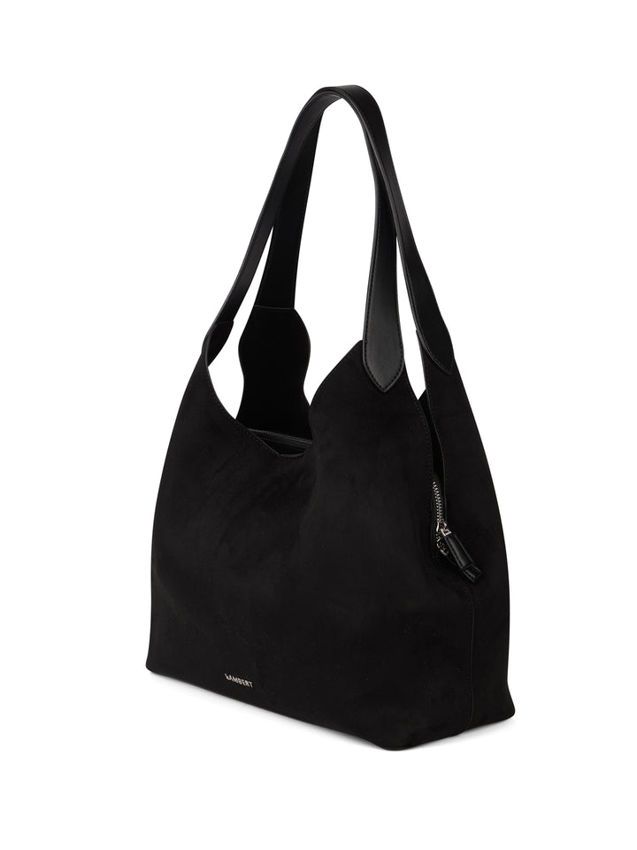 Sac à main 2-en-1 en cuir vegan - Lambert - KATY - Noir Lambert 