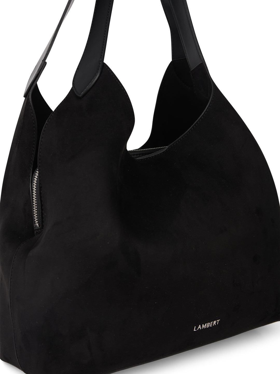 Sac à main 2-en-1 en cuir vegan - Lambert - KATY - Noir Lambert 
