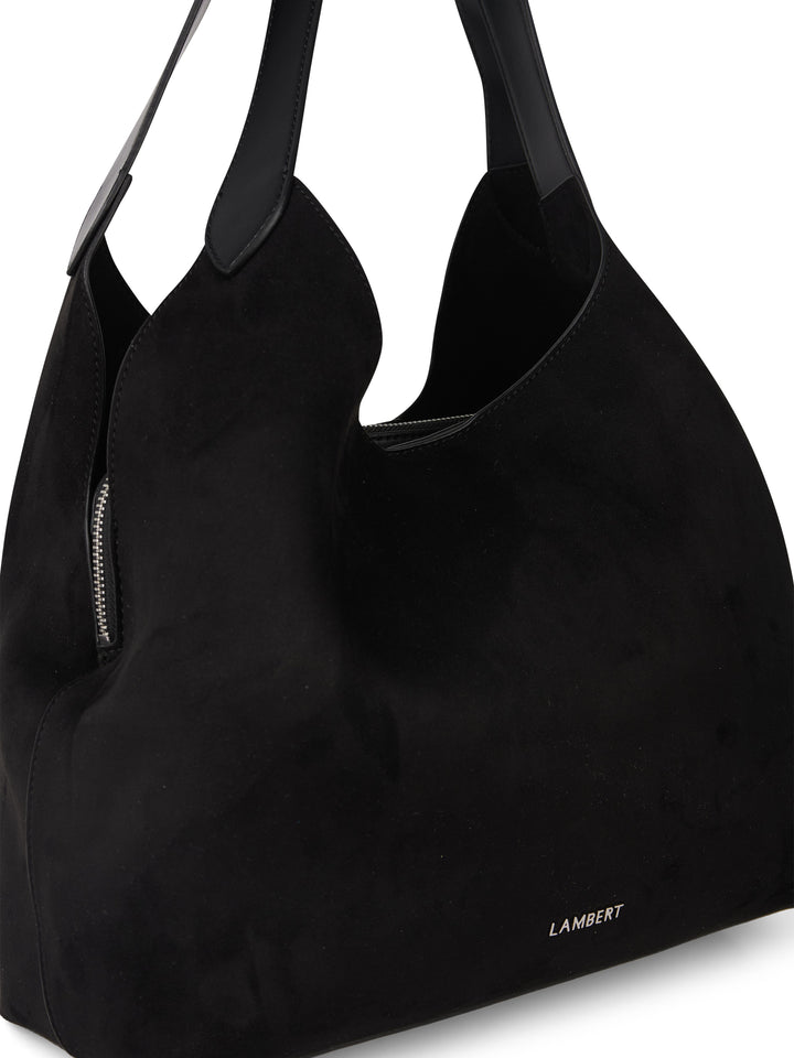 Sac à main 2-en-1 en cuir vegan - Lambert - KATY - Noir Lambert 