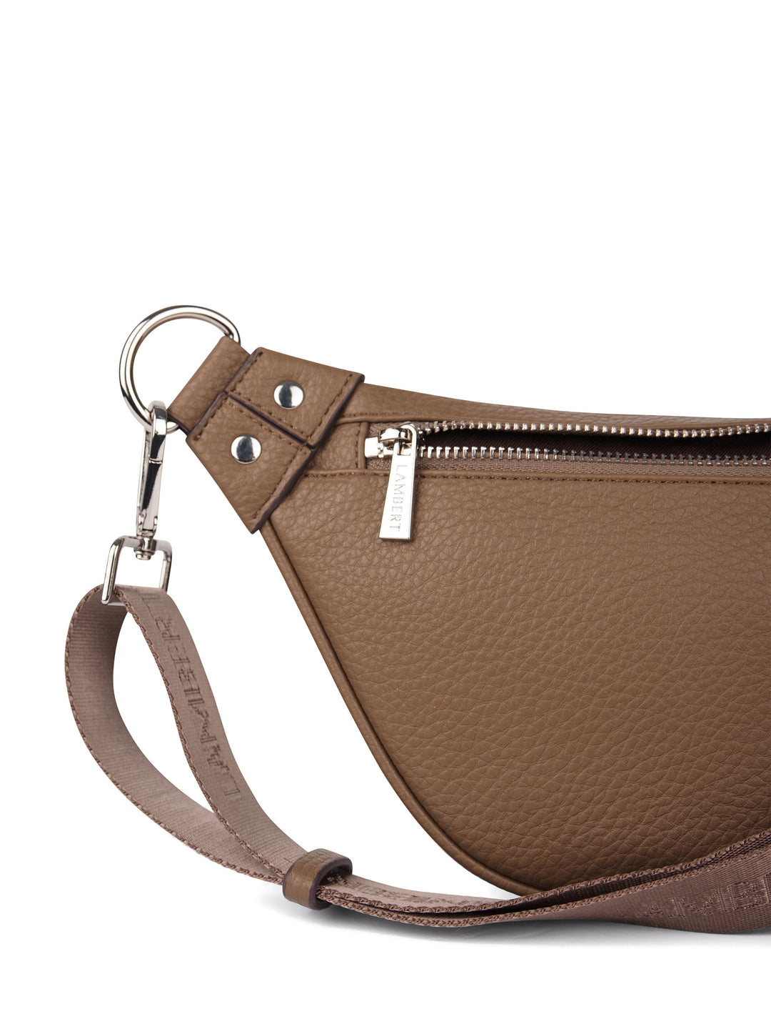 Sac banane en cuir vegan - Lambert - SARAH - Taupe Lambert 