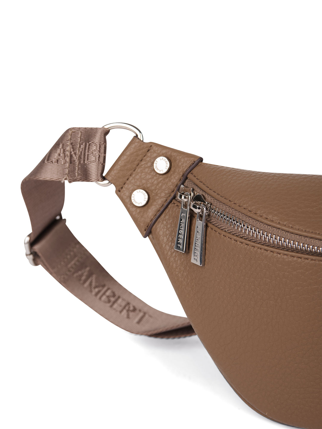 Sac banane en cuir vegan - Lambert - SARAH - Taupe Lambert 