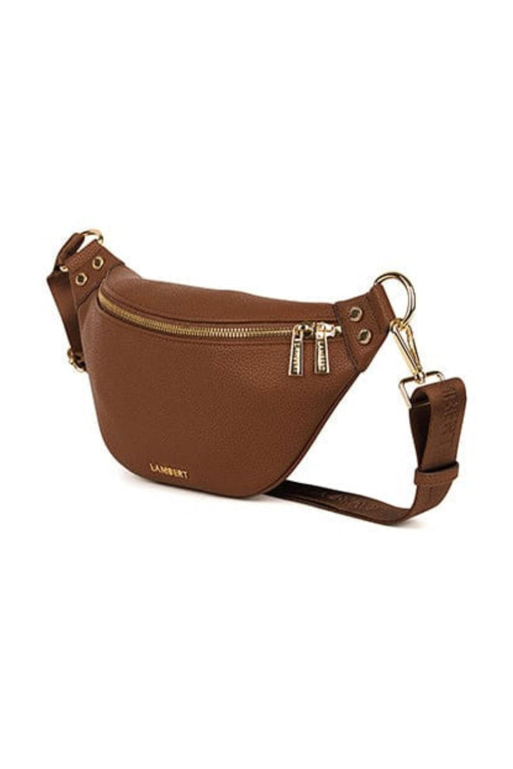 Sac banane en cuir vegan - Lambert - SARAH - Hazelnut Lambert 