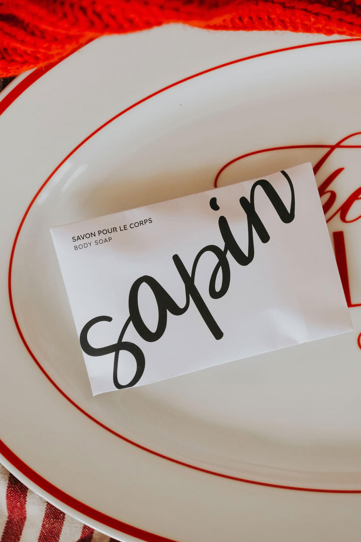 Savon pour le corps - Format voyage - Sapin Marée - Chandelles 