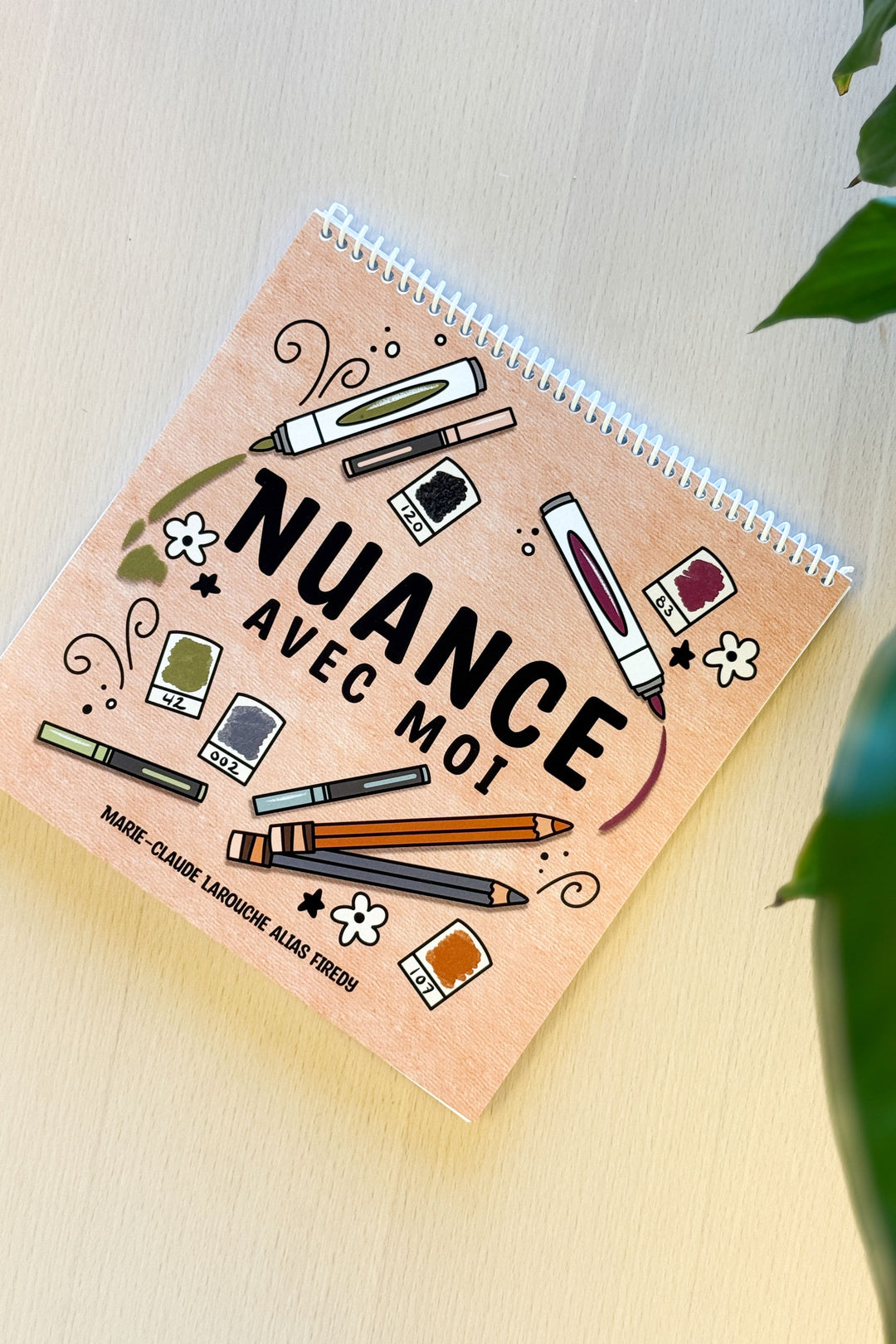 Cahier à colorier - Firedy - Nuance avec moi Firedy 