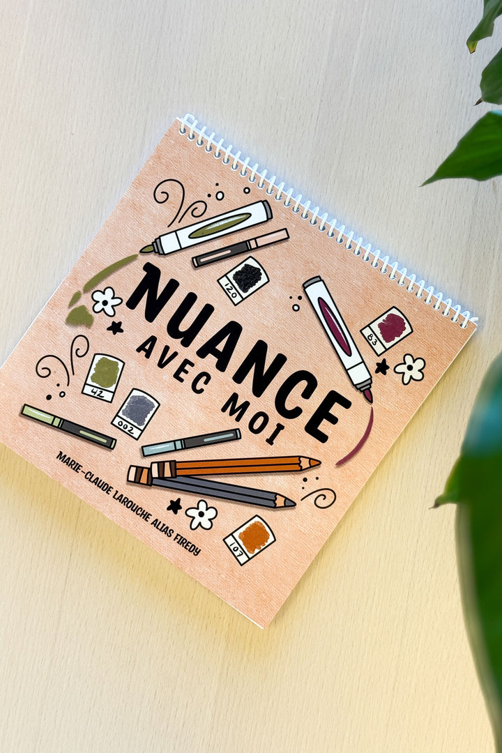 Cahier à colorier - Firedy - Nuance avec moi Firedy 