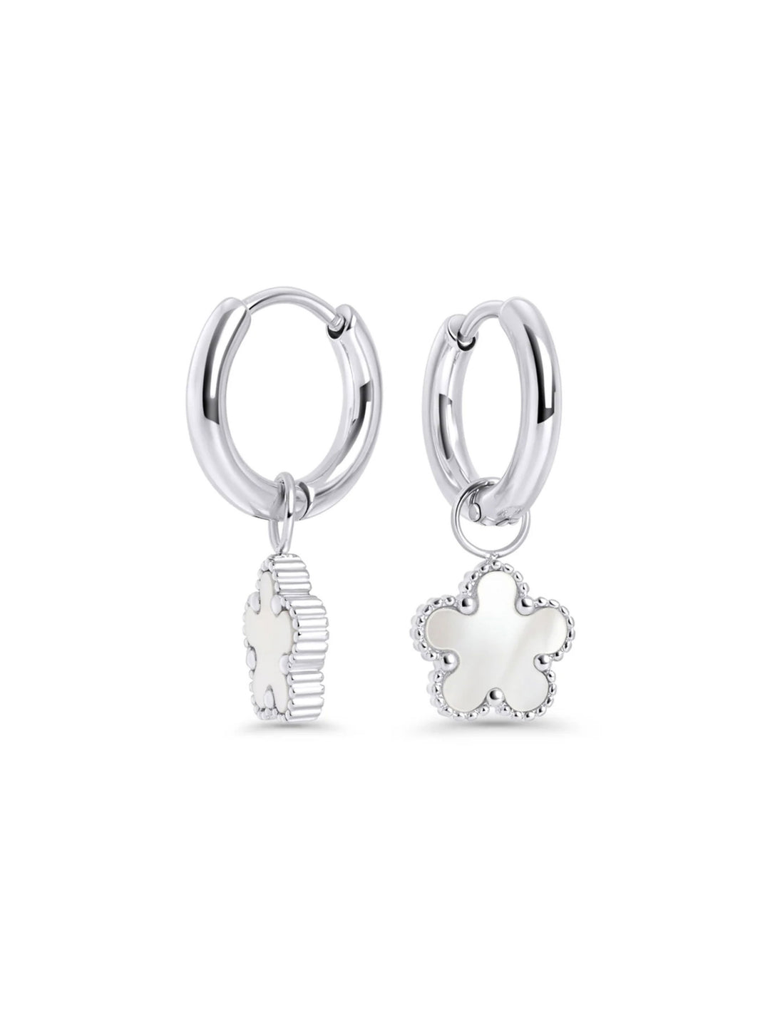 Boucles dormeuses - Nellie - Argent MIA - Bijoux 