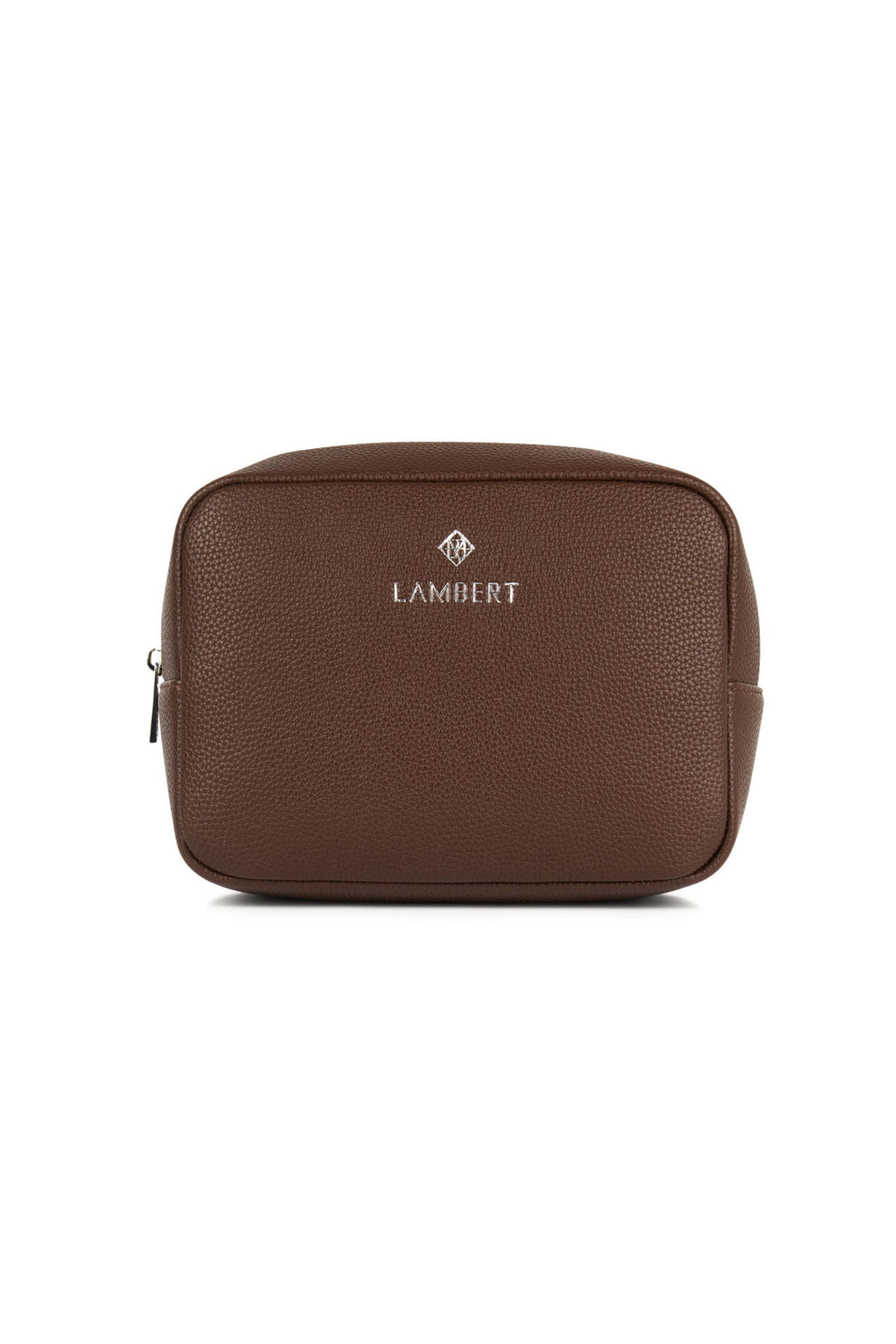 Trousse en cuir vegan - Lambert - ZOE - Chocolat