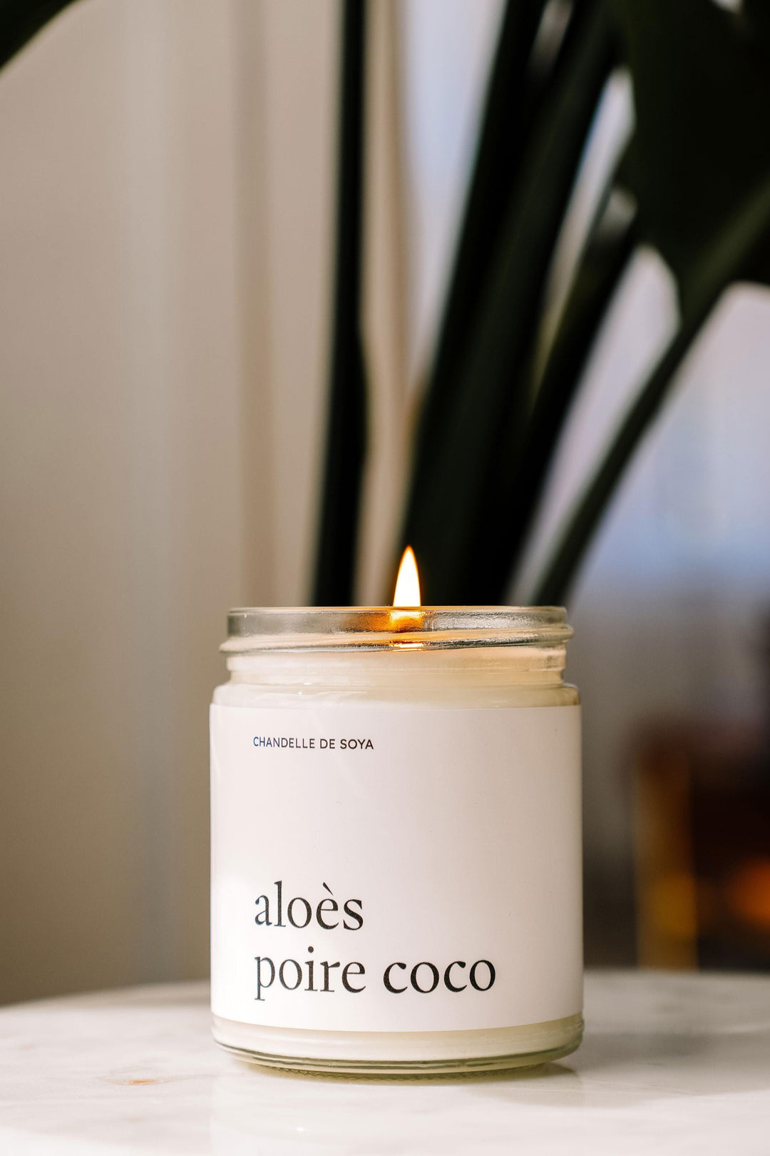 CHANDELLE DE SOYA - Aloès poire coco Chandelles de soya Marée - Chandelles 