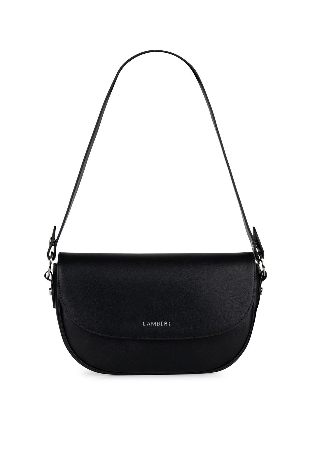 Sac à main 2-en-1 en cuir vegan - Lambert - NADIA - Noir