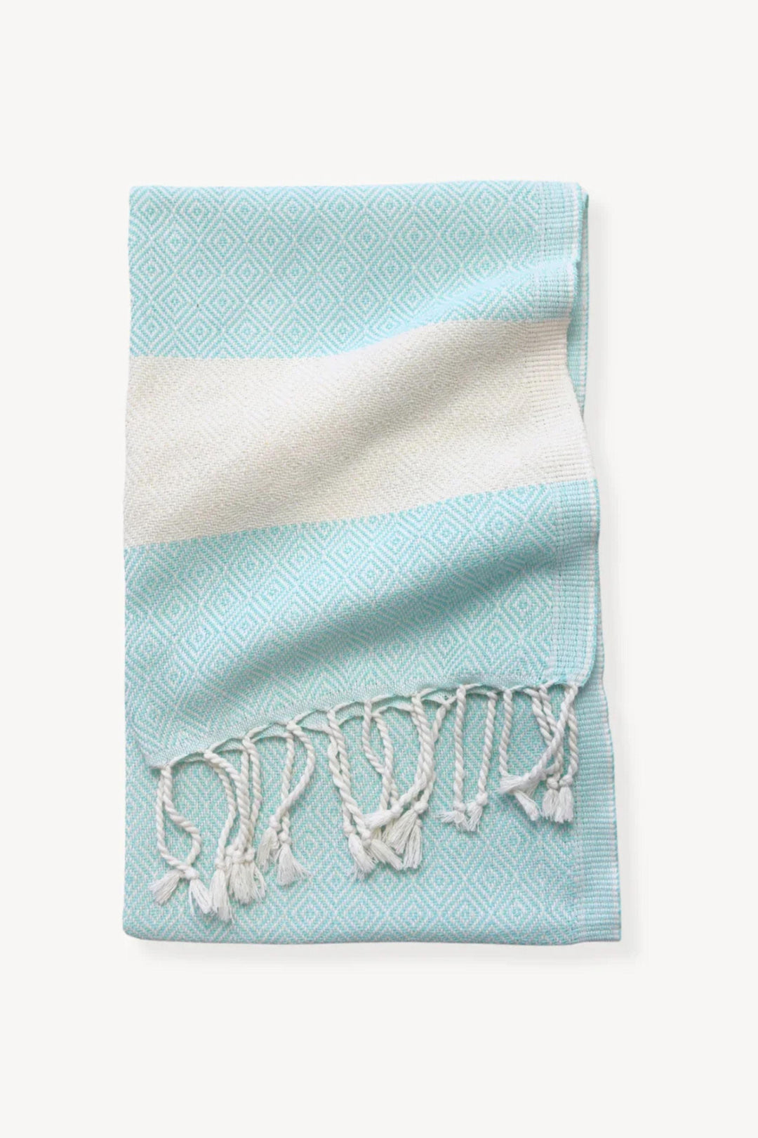 Serviette à mains - Diamant - Bleu oasis - Pokoloko Pokoloko 