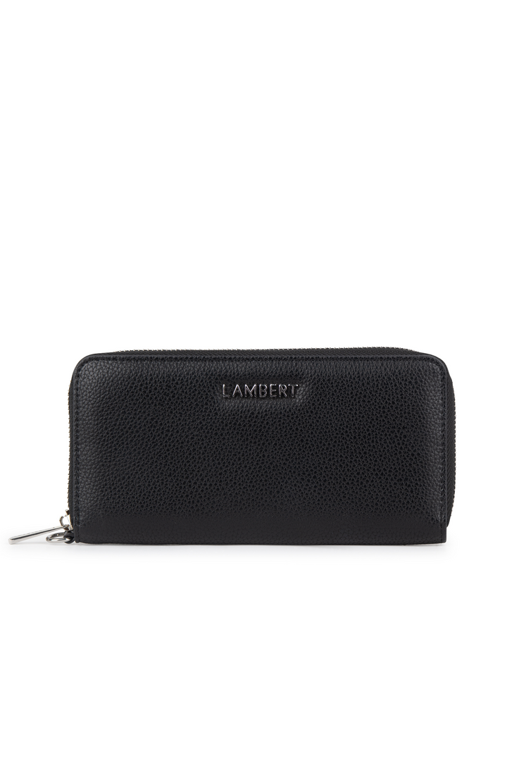 Vegan leather wallet - Lambert - MELI - Black