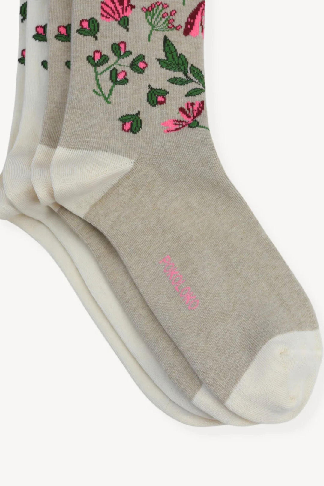 Chaussettes - Coton Pima - Pokoloko - Fleurs sauvages Pokoloko 