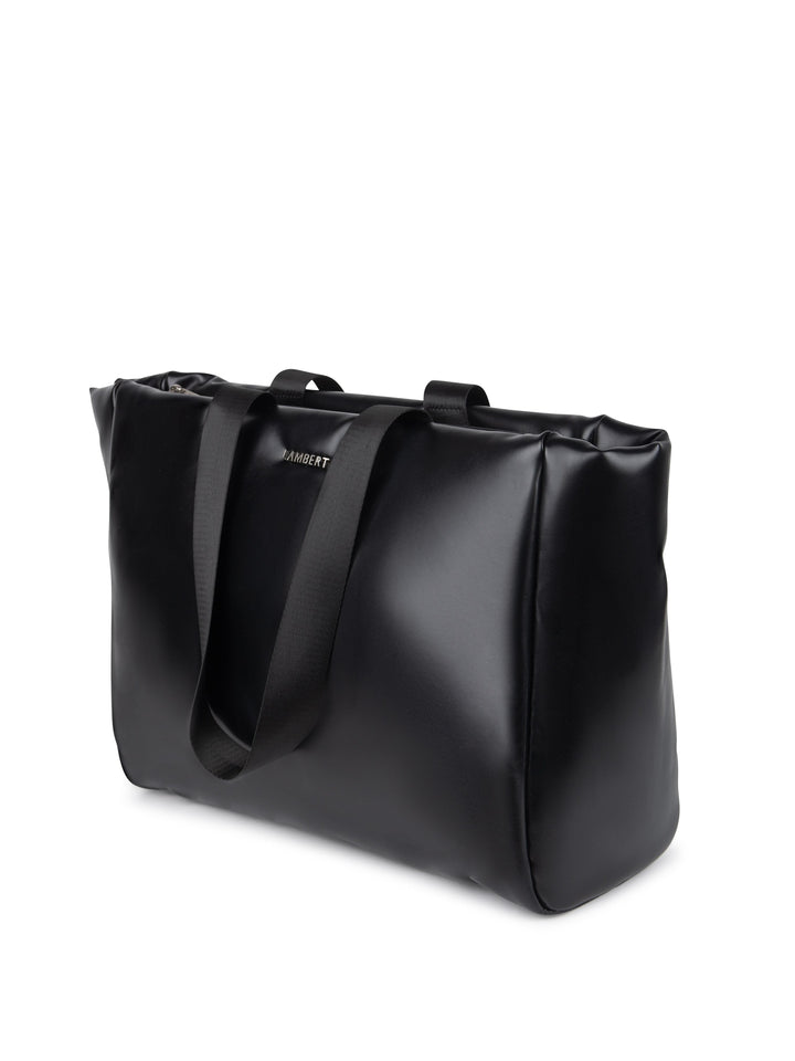Sac à main 2-en-1 en cuir vegan - Lambert - KAIA - Noir Lambert 