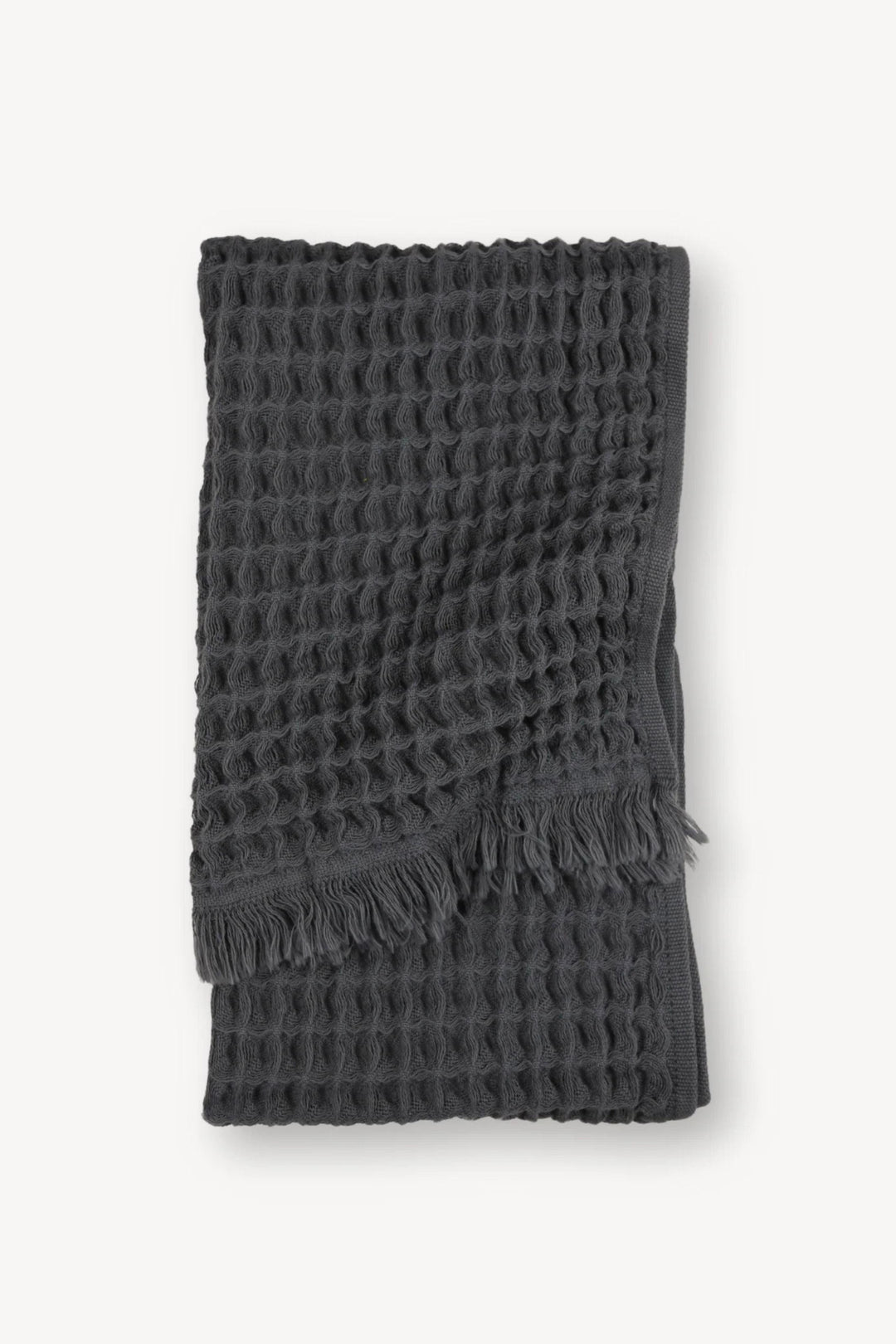 Serviette à mains - Gaufré français - Anthracite Pokoloko 