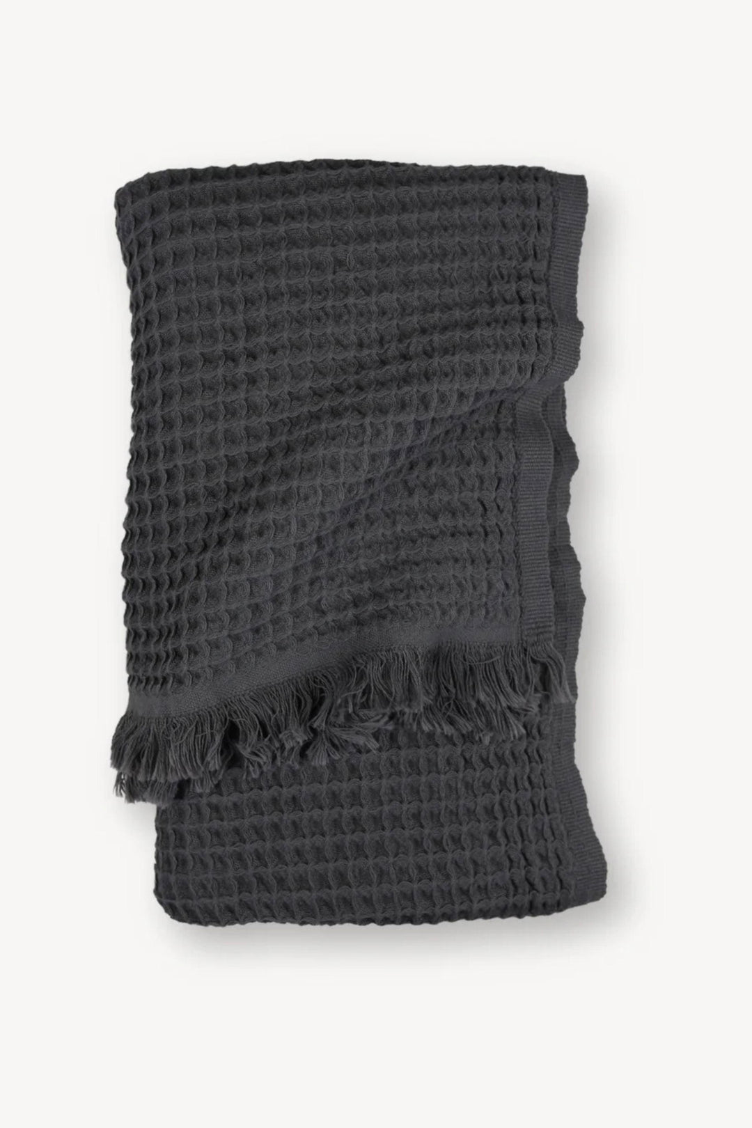 Serviette pour le corps - Gaufré français - Anthracite Pokoloko 