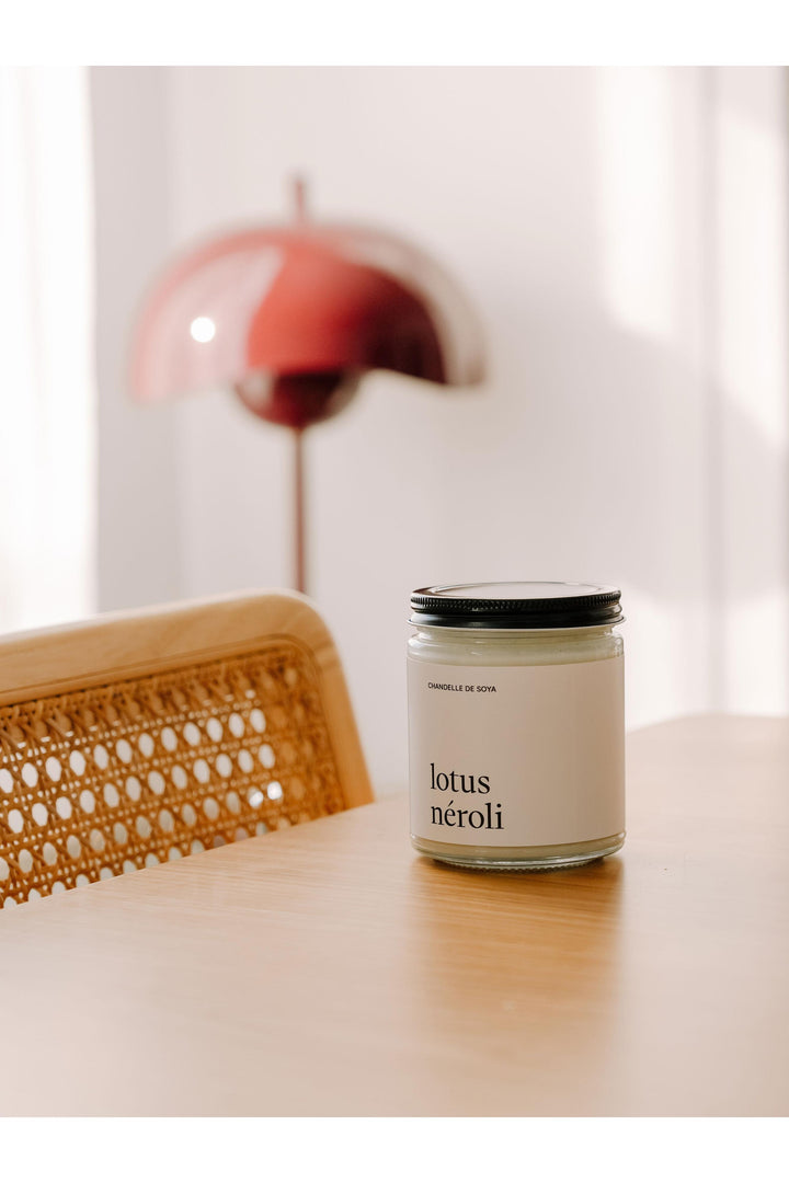 CHANDELLE DE SOYA - Lotus néroli Chandelles de soya Marée - Chandelles 