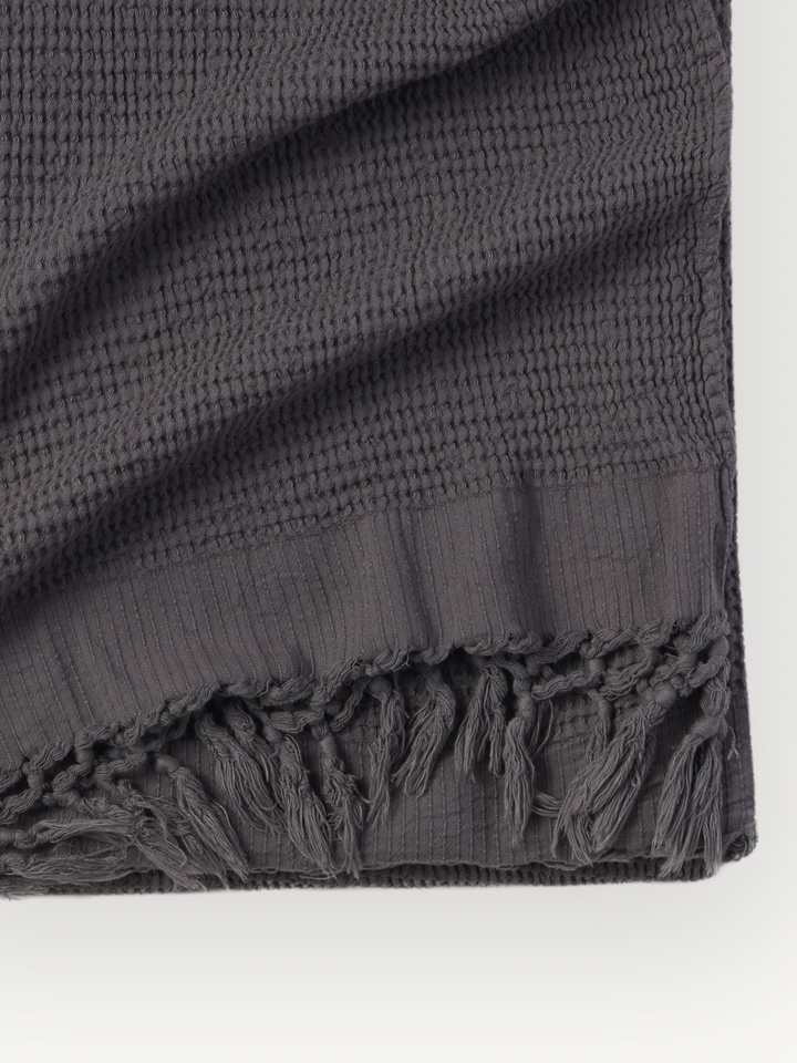 Crinkle throwblanket - Beige - Pokoloko