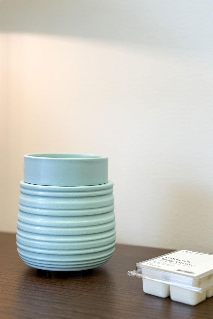 DIFFUSEUR CUBES DE CIRE - 2 en 1 - Bleu pâle Diffuseurs Candle warmer 