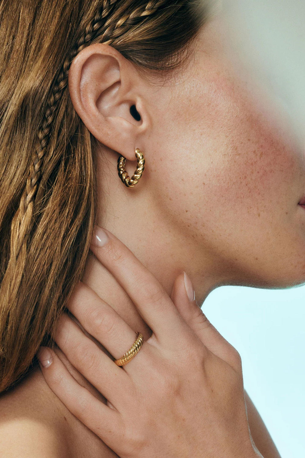 Boucles dormeuses - Seren - Argent