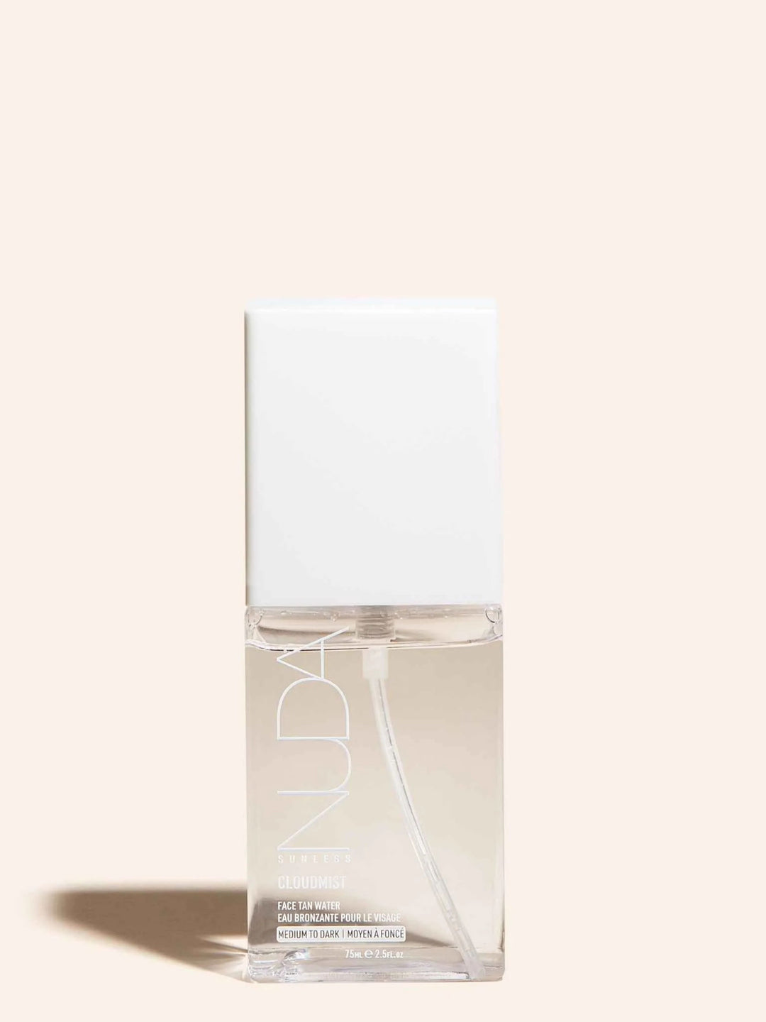 Eau autobronzante pour le visage - NUDA NUDA Moyen à foncé 