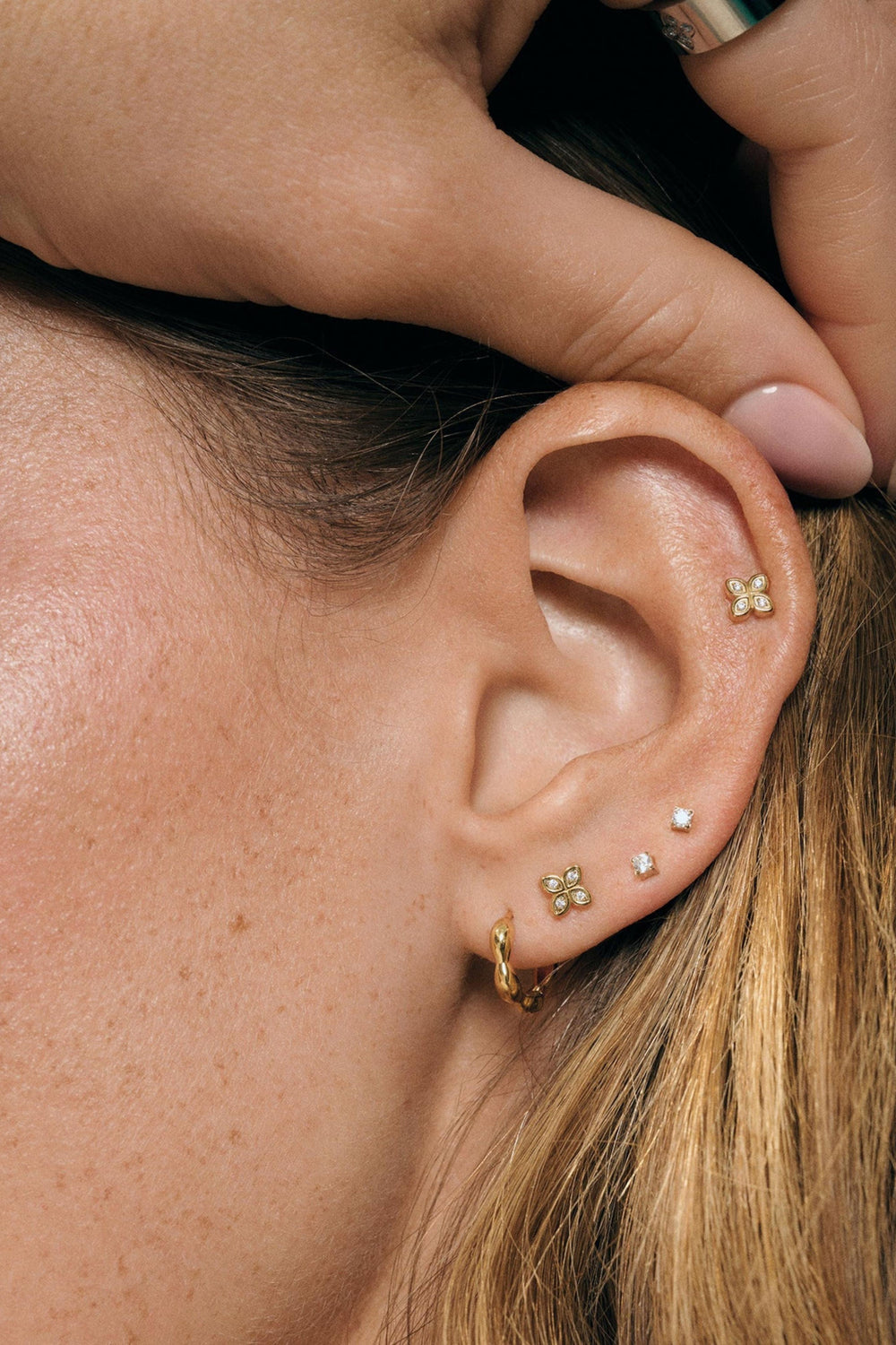 Boucles d'oreilles - Siona - Or
