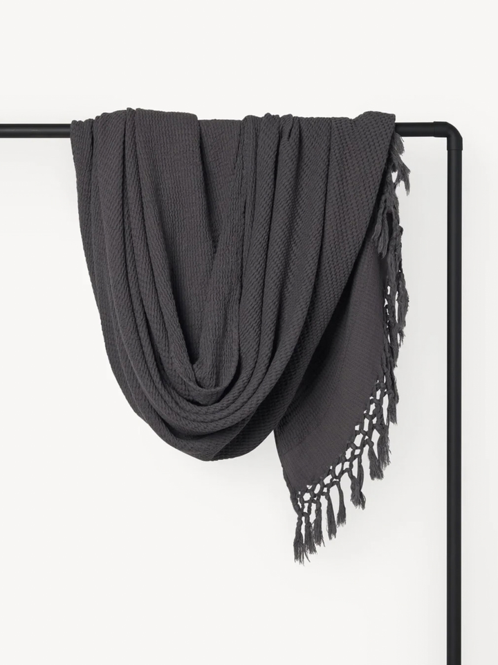 Crinkle throwblanket - Beige - Pokoloko