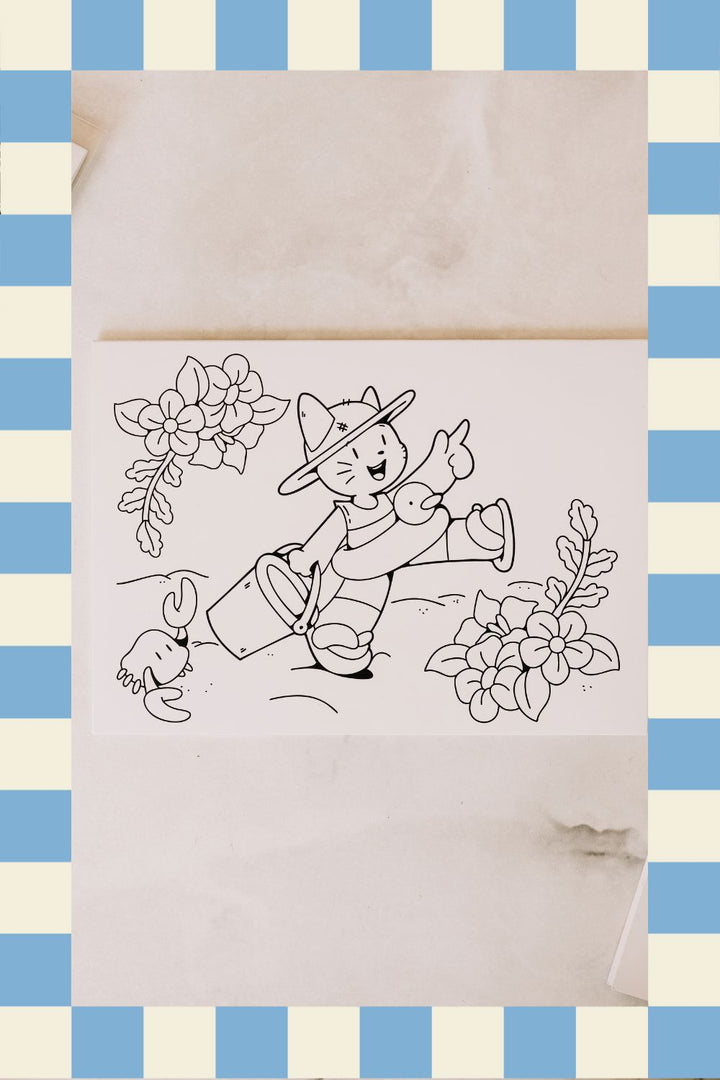 VENTE D'ENTREPÔT - Carte à colorier VENTE D'ENTREPÔT Ivy 