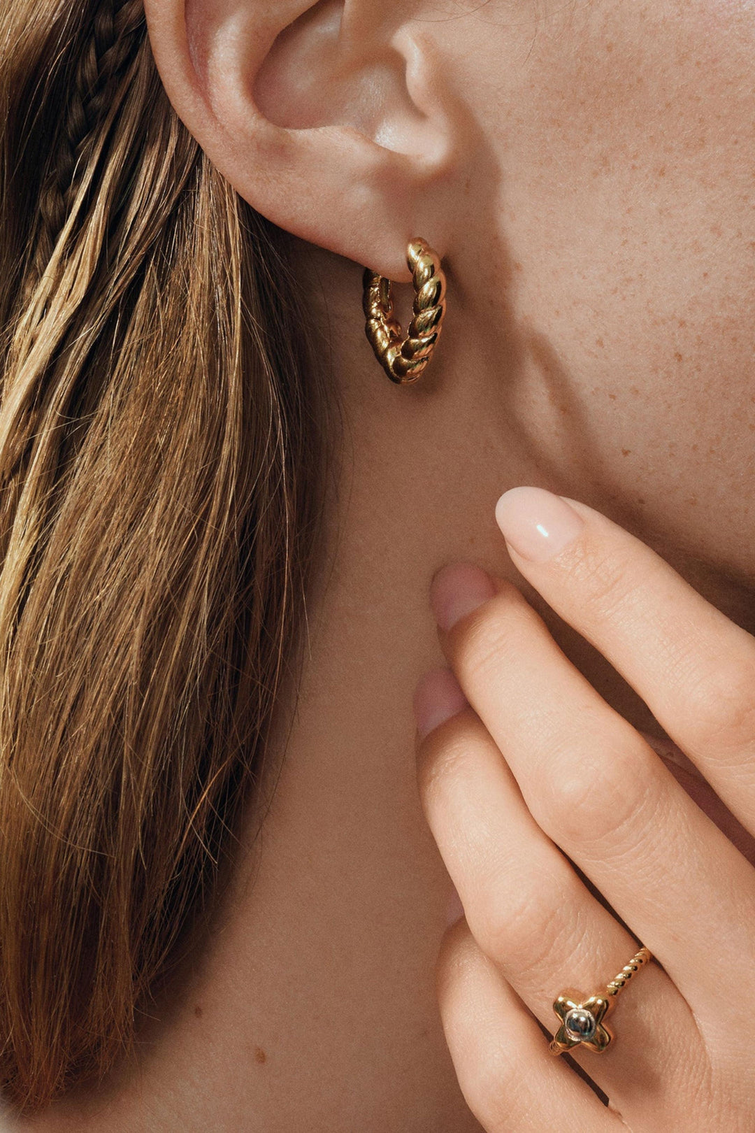 Boucles dormeuses - Seren - Or