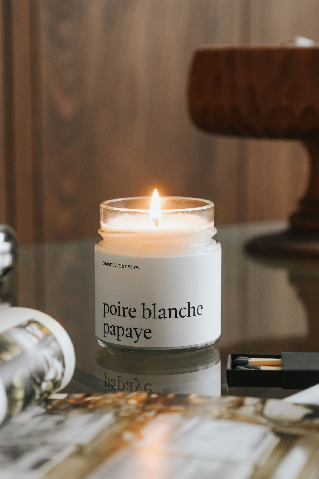 CHANDELLE DE SOYA - Poire blanche papaye