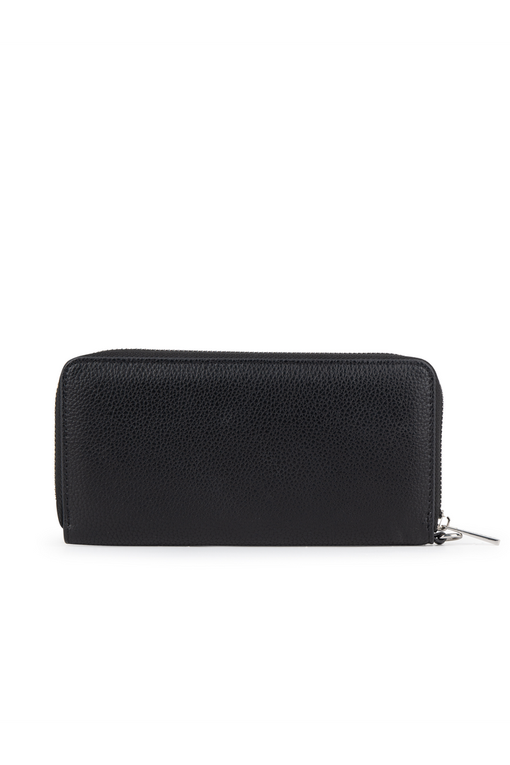 Vegan leather wallet - Lambert - MELI - Black