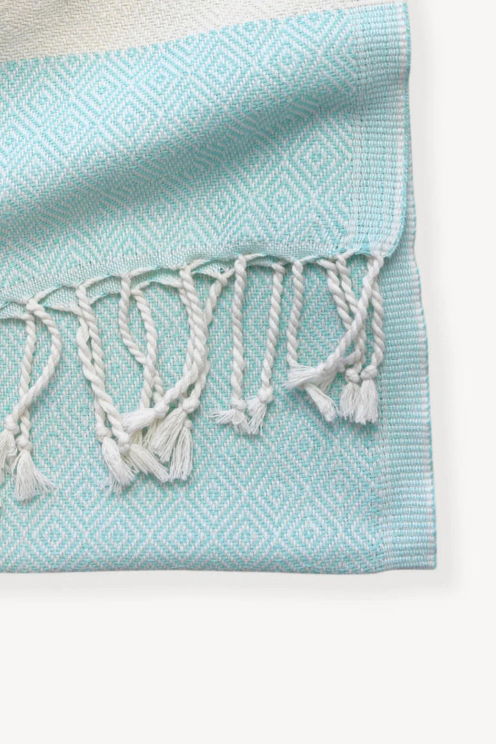 Serviette pour le corps - Diamant - Bleu oasis - Pokoloko Pokoloko 