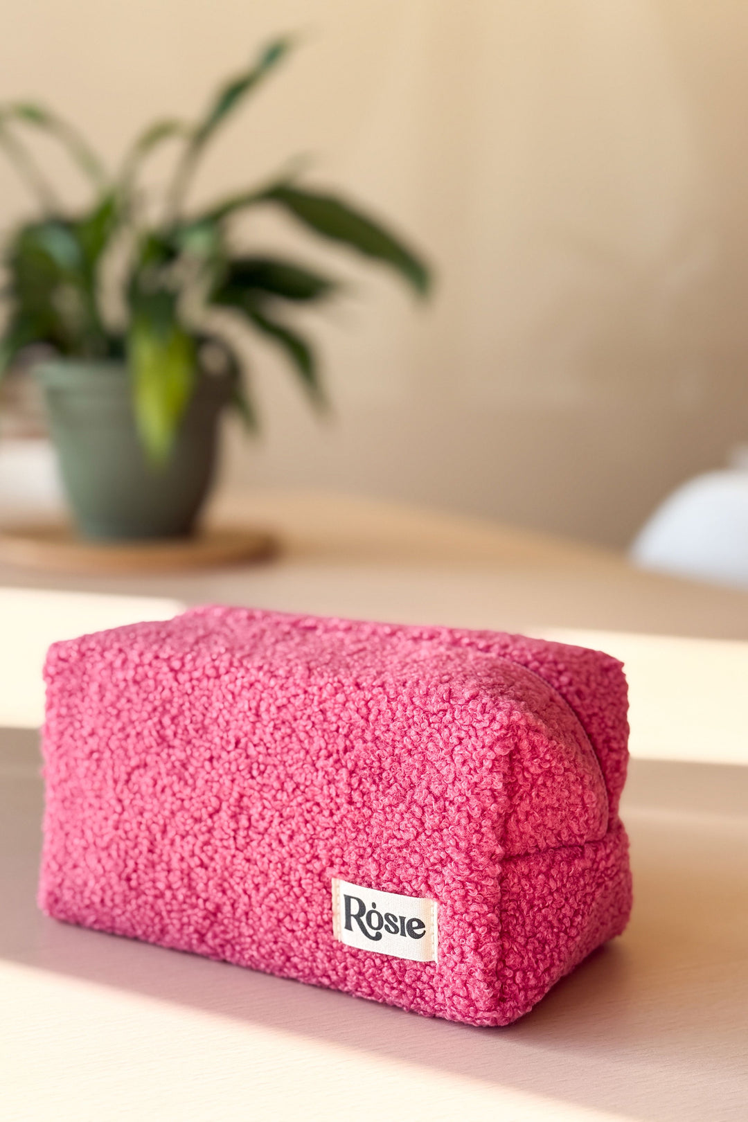 Pochette à fermeture éclaire - Rosie - Mouton rose Rosie 