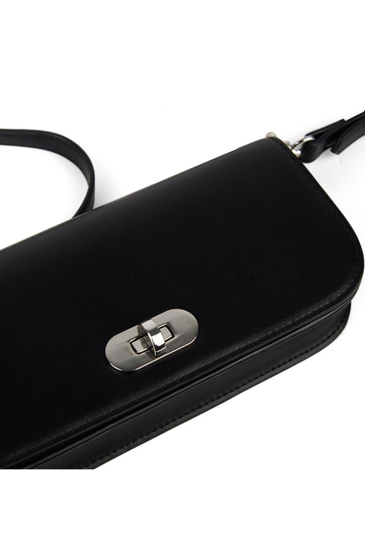 Portefeuille sur ganse en cuir vegan - Lambert - DAKOTA - Noir Lambert 