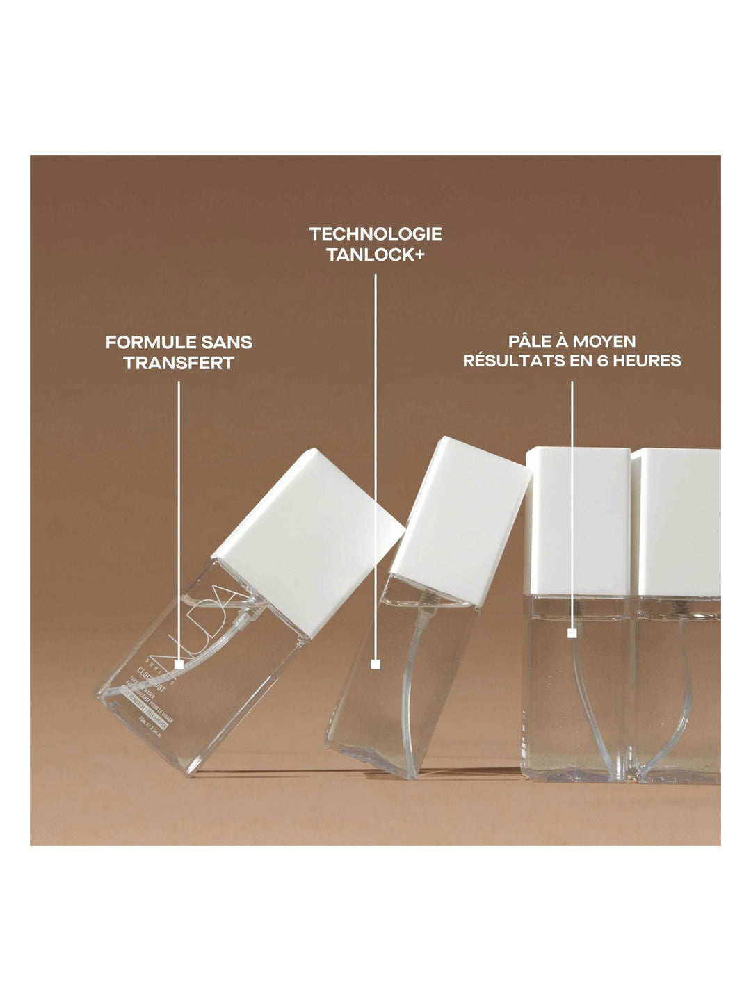 Eau autobronzante pour le visage - NUDA NUDA 