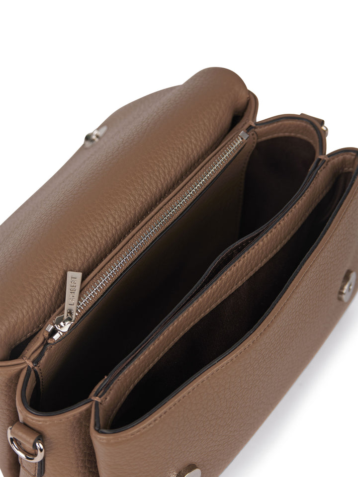 Sac à main en cuir vegan - Lambert - JUDY - Taupe Lambert 