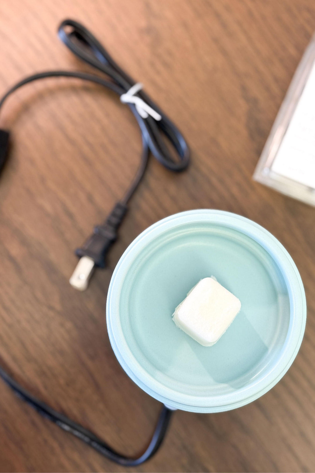 DIFFUSEUR CUBES DE CIRE - 2 en 1 - Bleu pâle Diffuseurs Candle warmer 